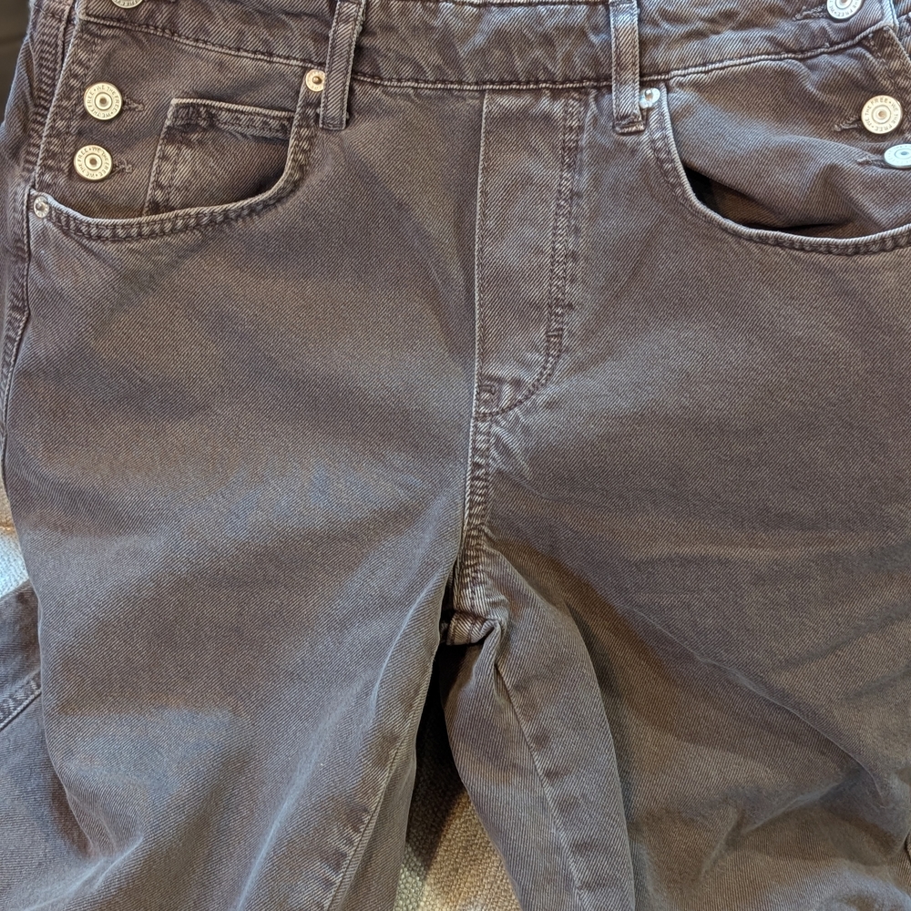We The Free Barrel-Leg Denim Overalls - Picture 4 of 6